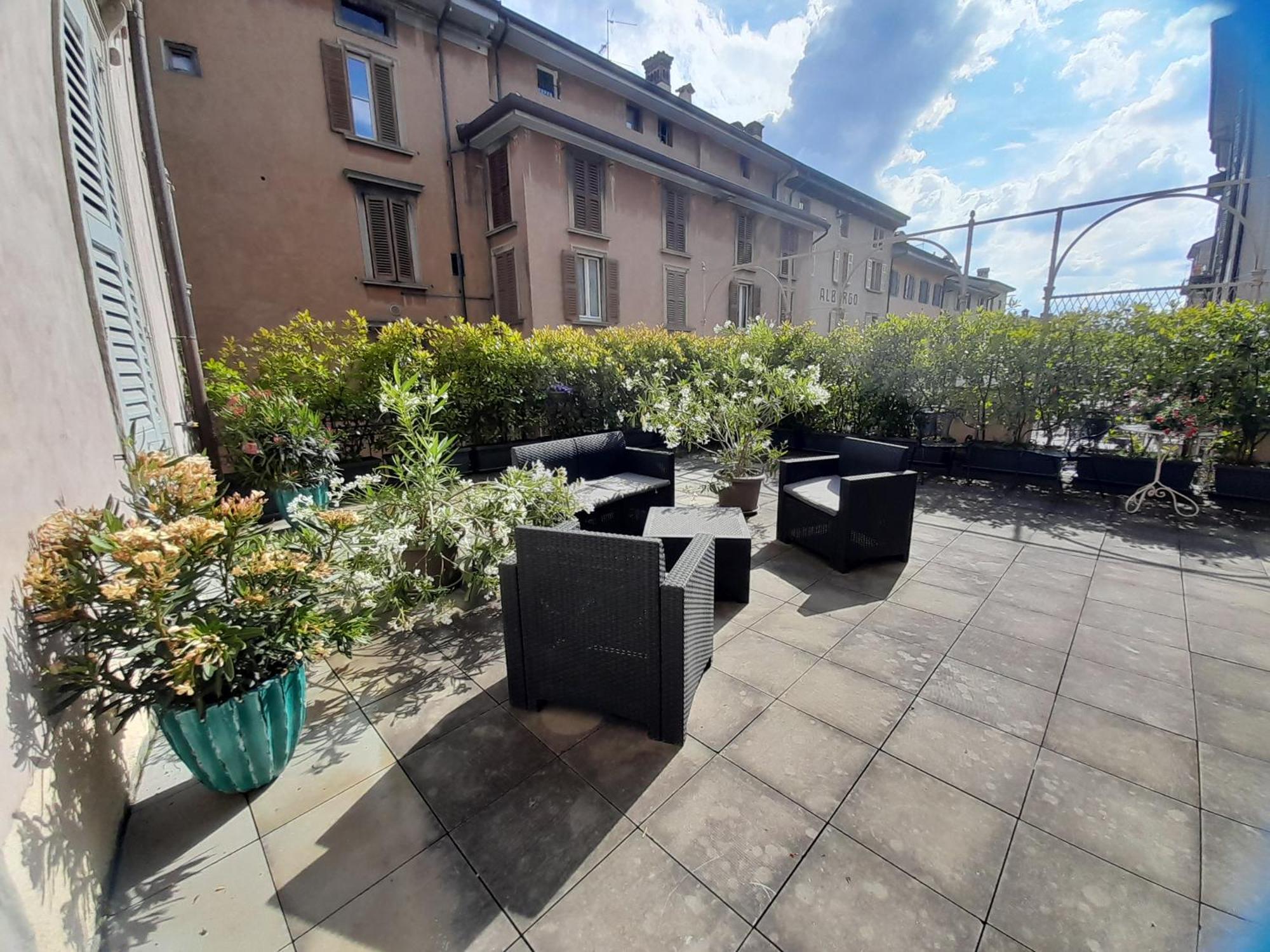 Bed and Breakfast Le 5 Vie Bergamo Exterior foto